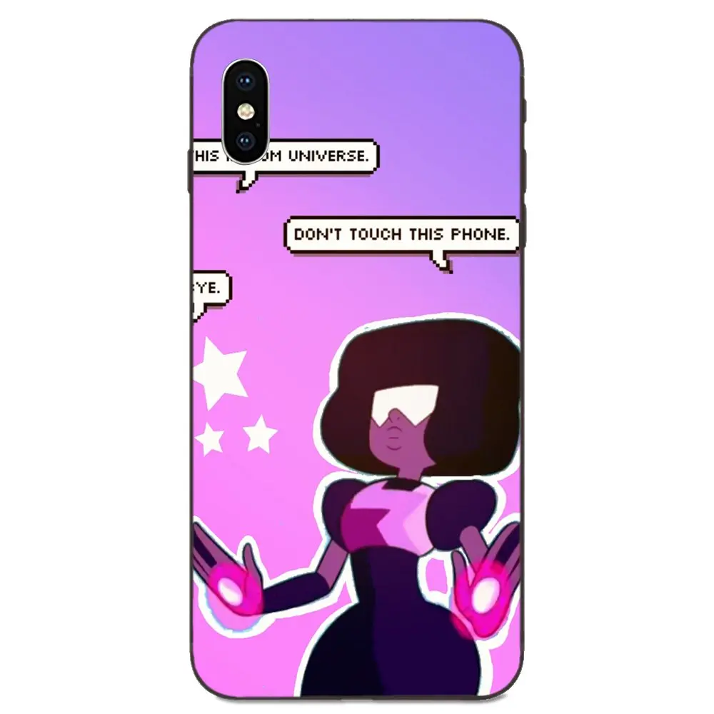 Футболка с забавным мультипликационным принтом Вселенная Стивена гранат для Galaxy