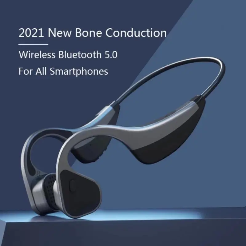 

Наушники K8 с костной проводимостью, водонепроницаемые, с защитой от пота, беспроводные Спортивные Bluetooth наушники с шумоподавлением, игровая...