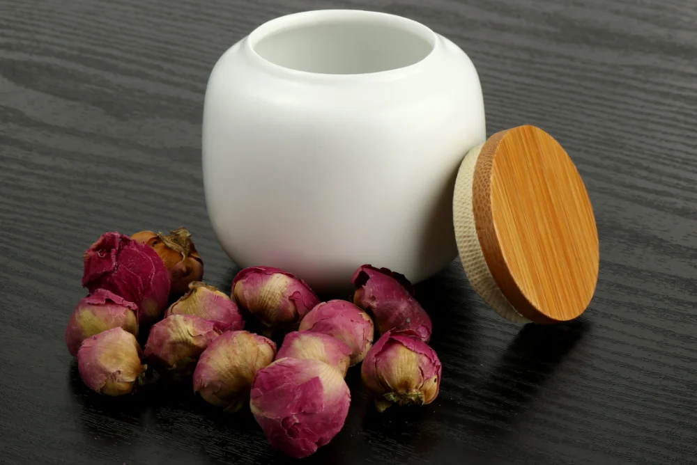 220ml Chinese Style Ceramic Storage Bottle Jar Colorful Tea Caddies Containers Kitchen Portable Travel Candy Coffee Snacks Jar