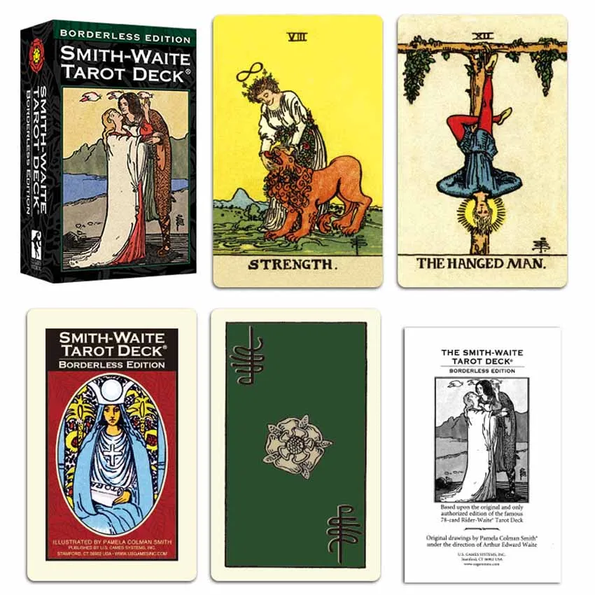 

Borderless Edition Smith-Waite Tarot Deck Card Game