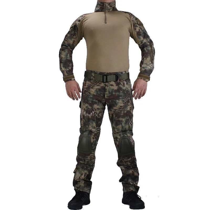 Gen2 Military Army Uniform Kryptek Mandrake Camouflage Hunting Clothes Tactical Combat Shirt Pants Men Airsoft Sniper BDU Suit | Спорт и