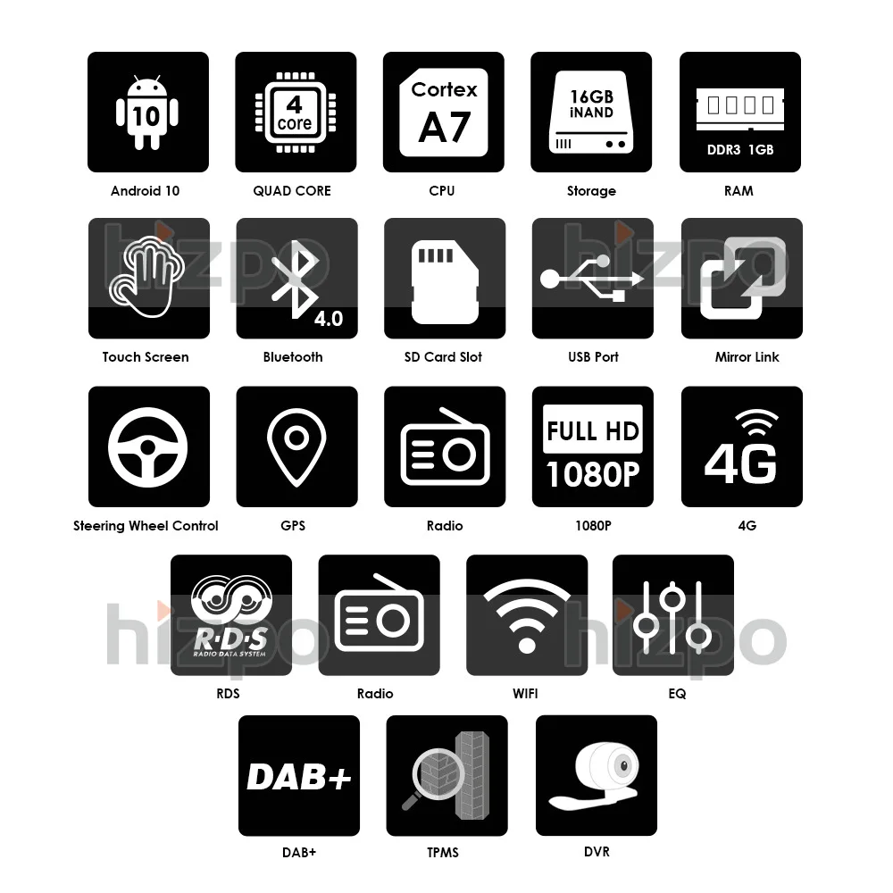 Ips 4G wifi Android 10 2 DIN Автомобильный gps для opel Vauxhall Astra H G J Vectra Antara Zafira Corsa Vivaro Meriva Veda