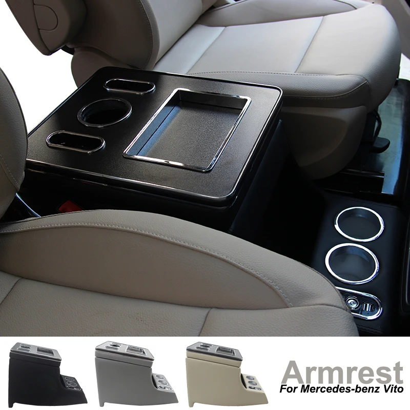 Для Benz Vito (W447) 2014 2019 автомобильный подлокотник беспроводной быстрой зарядки