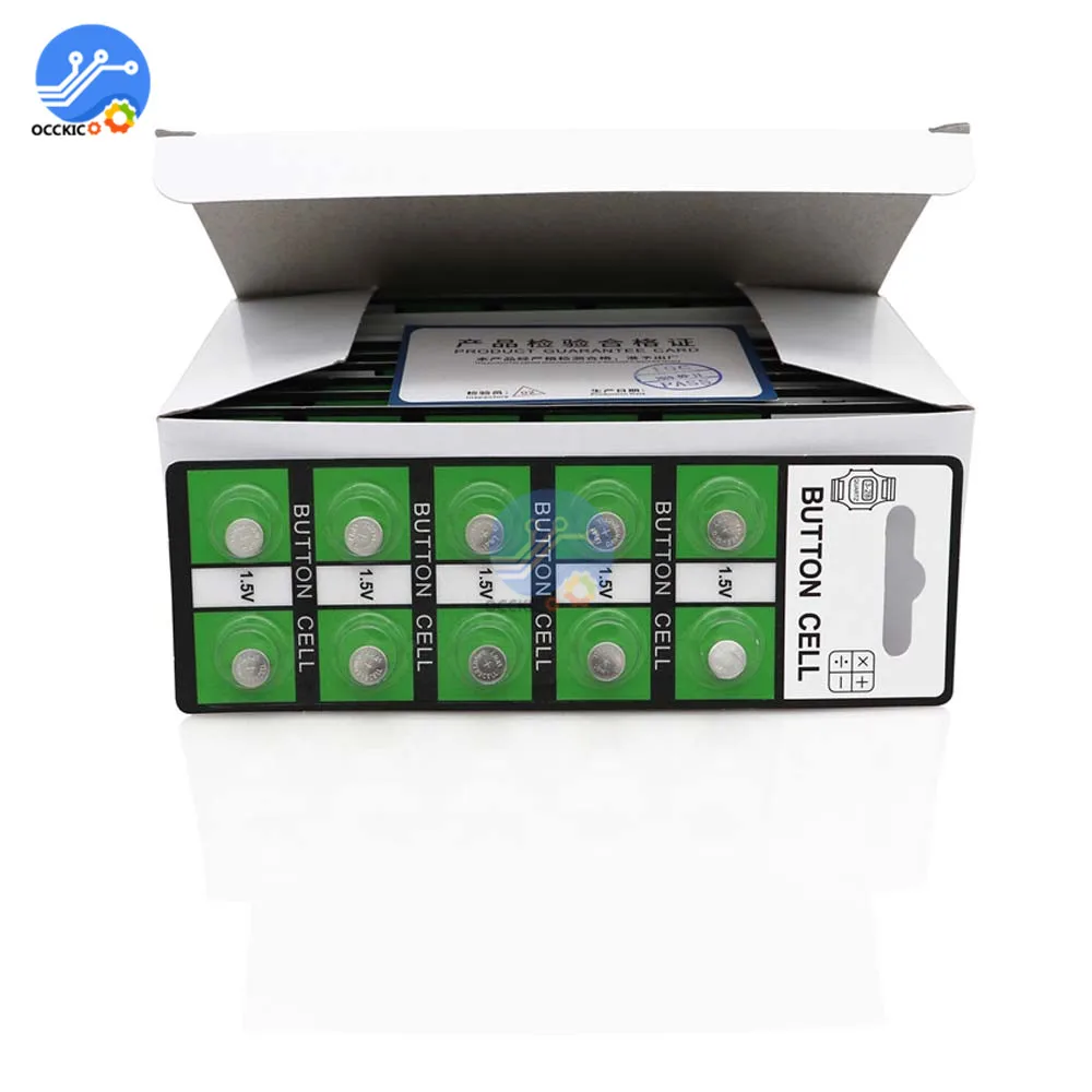 10 шт. LR41 AG3 аккумуляторы таблеточного типа оригинальный 1 5 V SR41 192 L736 384 SR41SW CX41 392