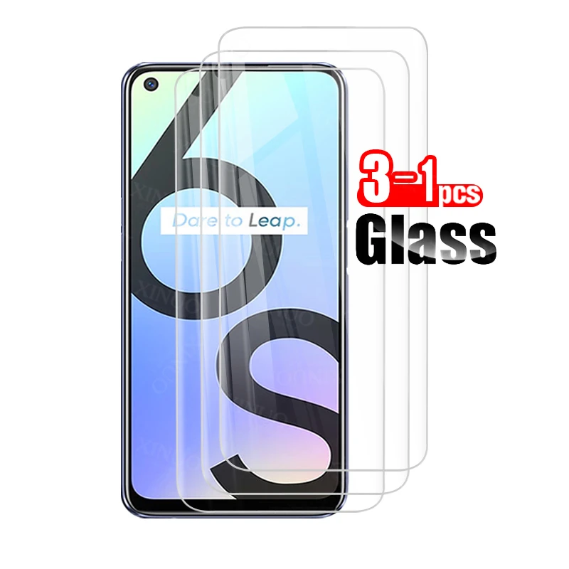 3-1 шт. закаленное стекло для OPPO realme 6 S Защита для экрана для realme 6 S 6 S realem6 S realme6S real me 6 S стеклянная пленка