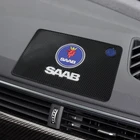 Автомобильный Противоскользящий коврик, гелевые прокладки для салона автомобиля, приборной панели телефона, фиксированный гелевый двухсторонний для SAAB 9-3 9-5 93 95 900 9000, шведская наклейка
