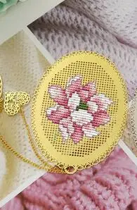 TT Rose ремесло Стич вышивки крестом металлическая Закладка серебро Золотой Рукоделие Вышивка ремесла счетный крест-строчка Kit-6TH - Цвет: Шоколад