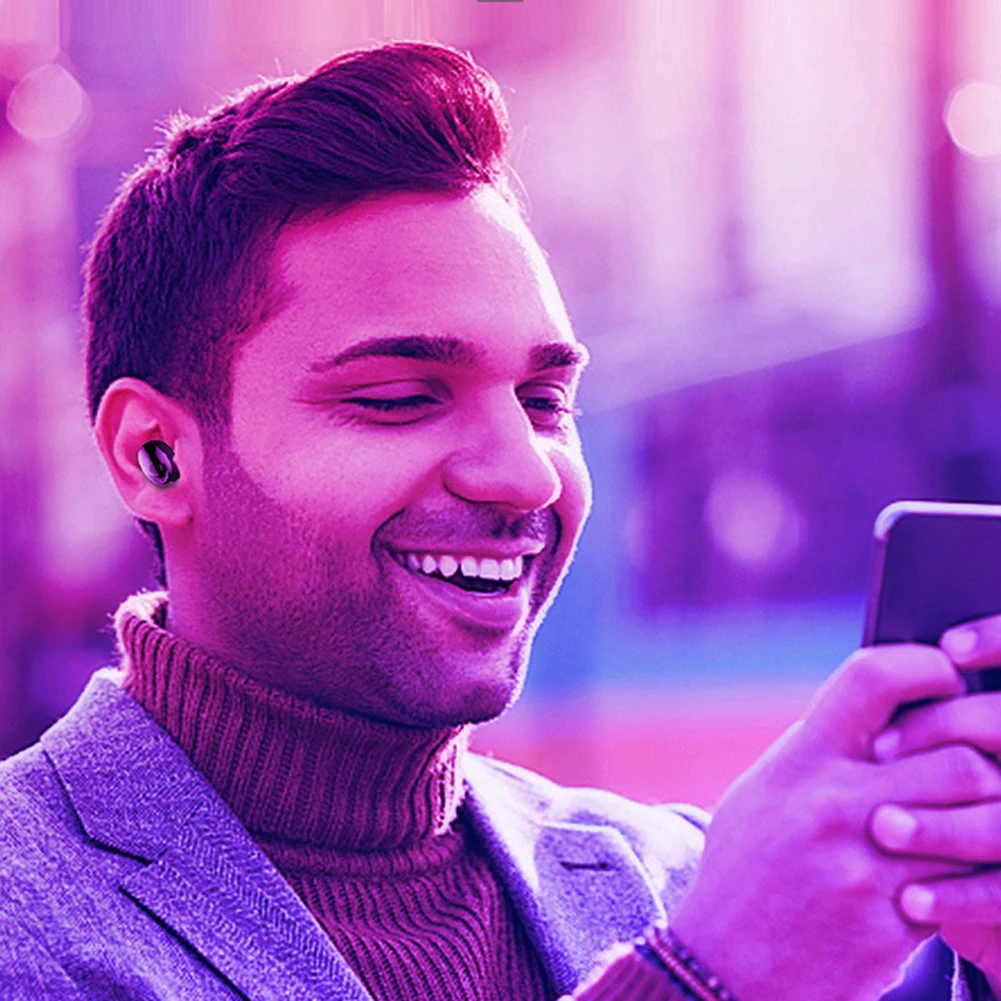 XG17 Микро Мини Bluetooth 5 0 гарнитура спортивные одиночные беспроводные наушники