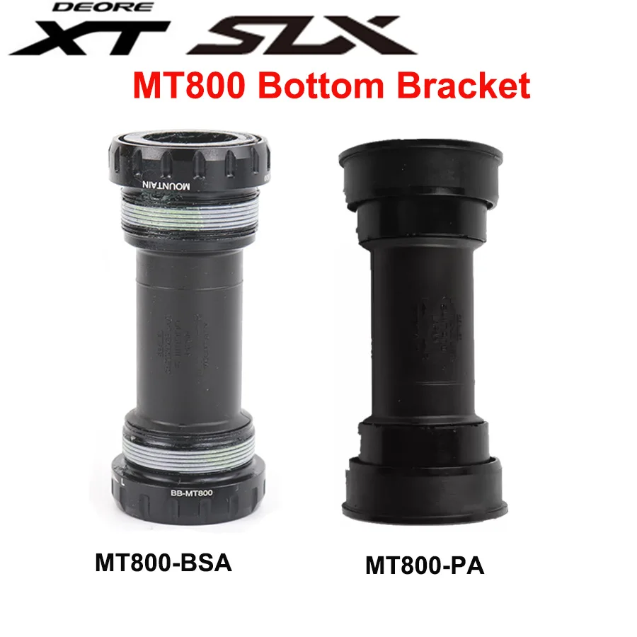 

Shimano DEORE XT SLX Bottom Bracket BB-MT800 Hollowtech II Mountain Bike 68/73mm Replaces BB70 use for M8000 M7000 bike parts