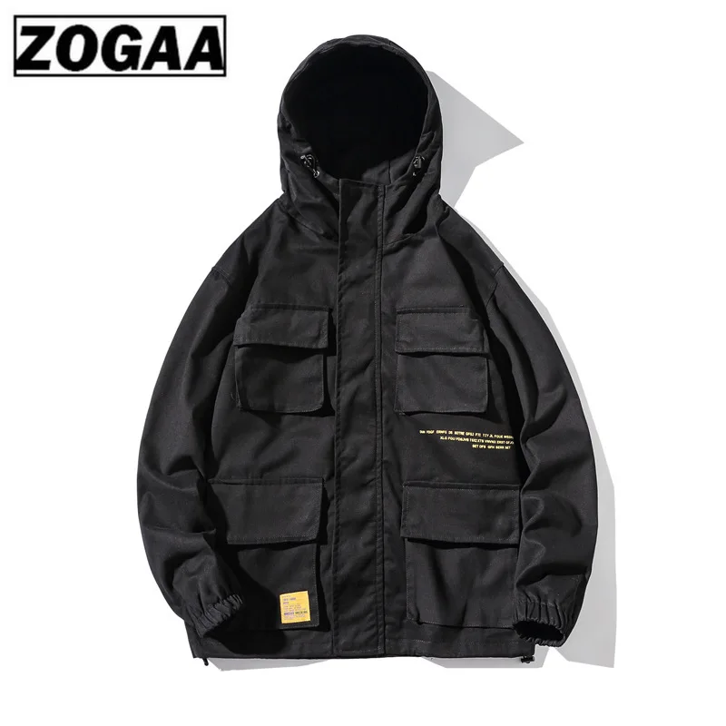Zogaa/Новинка 2019 года сезон весна-осень мужские куртки в японском стиле большой