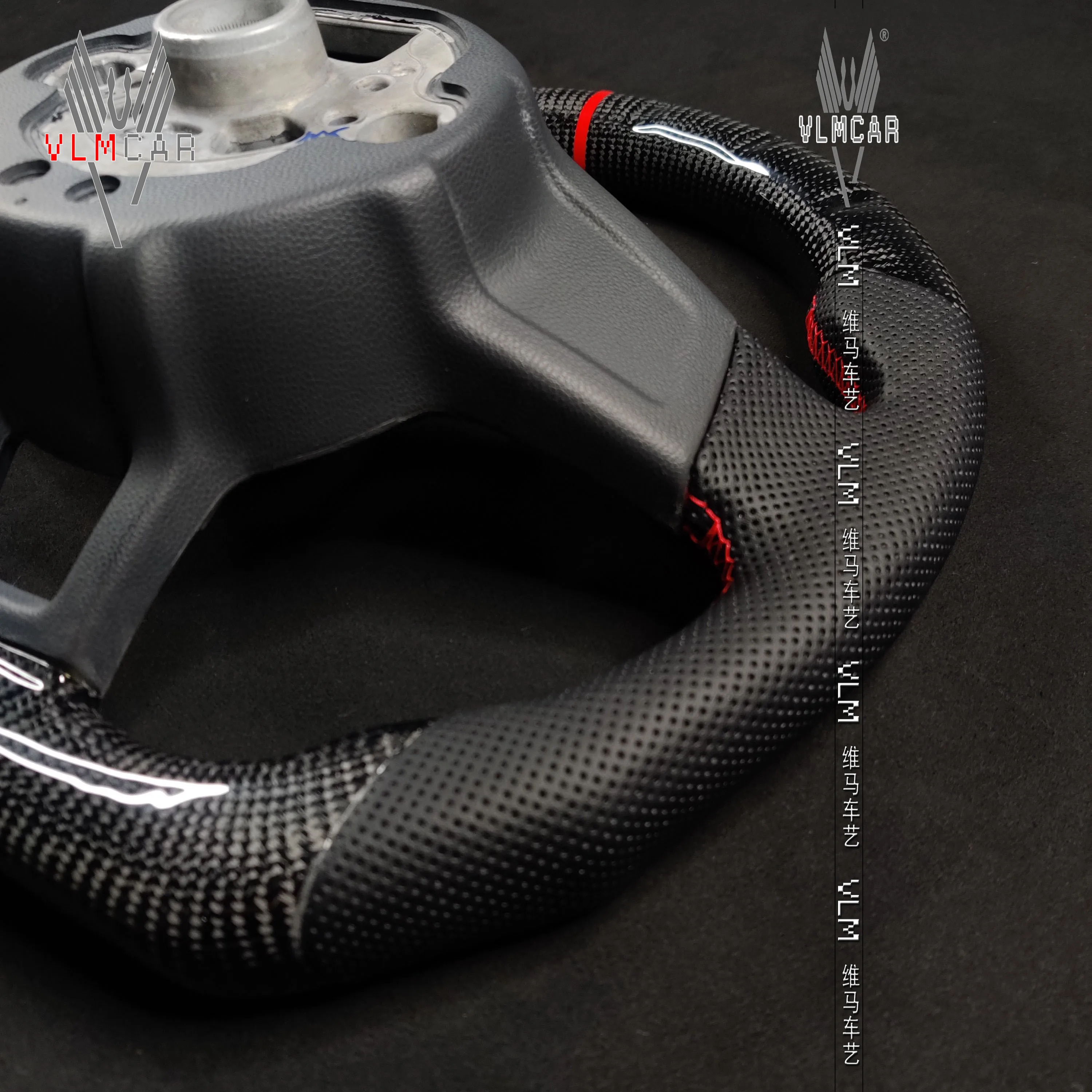 Частный изготовленный на заказ руль из углеродного волокна для vw golf mk7/7 5 gti/r |