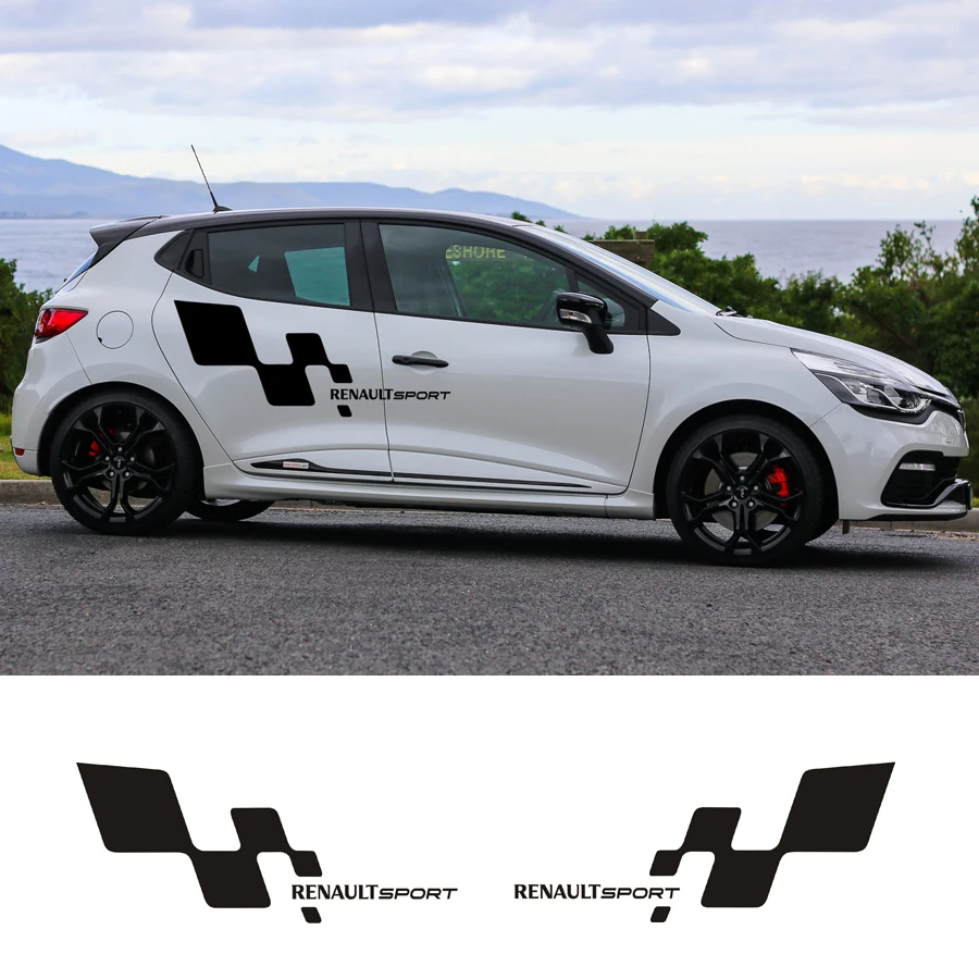 Виниловая наклейка для renault clio R S campus 2 шт.|Наклейки на автомобиль| |