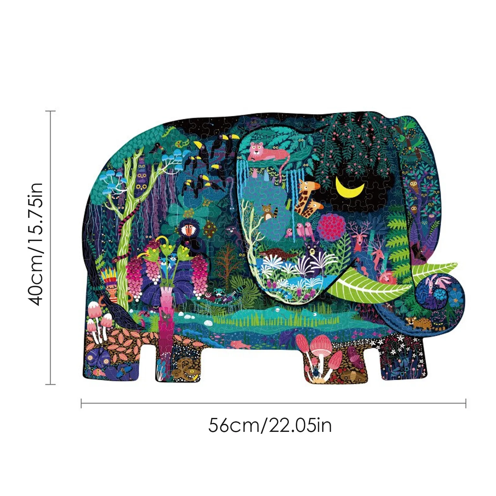 

Alien Elephant Animal Puzzle Fidget Spinner Toys For Children 3d Puzzle Puzzle Assembling Decompression Board Game