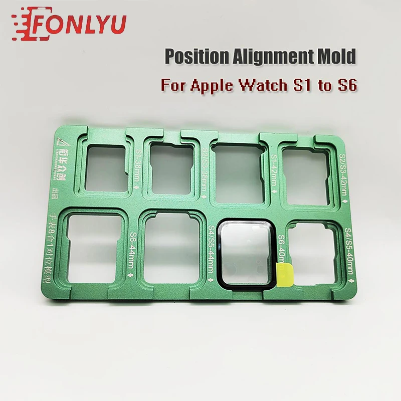 

8 in 1 Positioning Mold For Apple Watch S6 S5 S4 S3 S2 S1 38mm 42mm 40mm 44mm LCD Display Digitizer Touch Glass Repair Tools