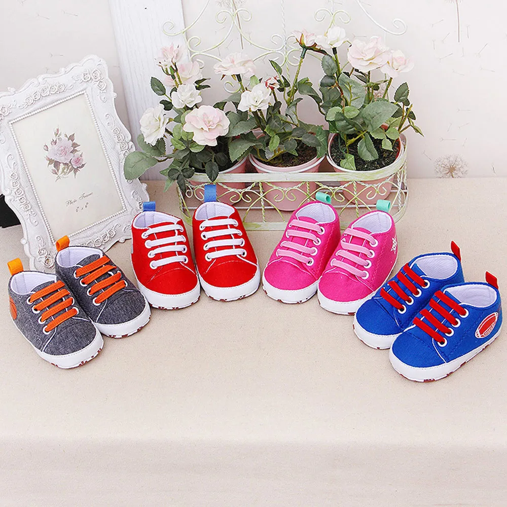 

Sneakers Shoes Cotton Soft Shoes For Newborn Baby Newborn Infant Baby Cartoon Girls Boys Soft Prewalker Casual Flats Shoes