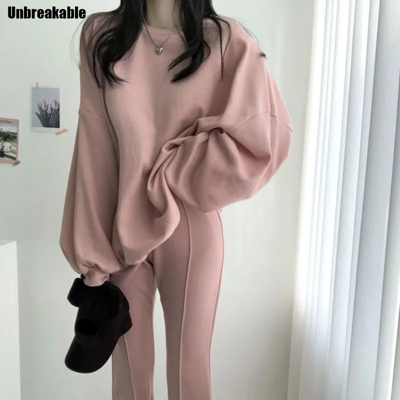 

Спортивный шик в Корейском стиле Простые серые пуловеры, свободные толстовки с капюшоном и длинными рукавами Повседневное одноцветное Раз...