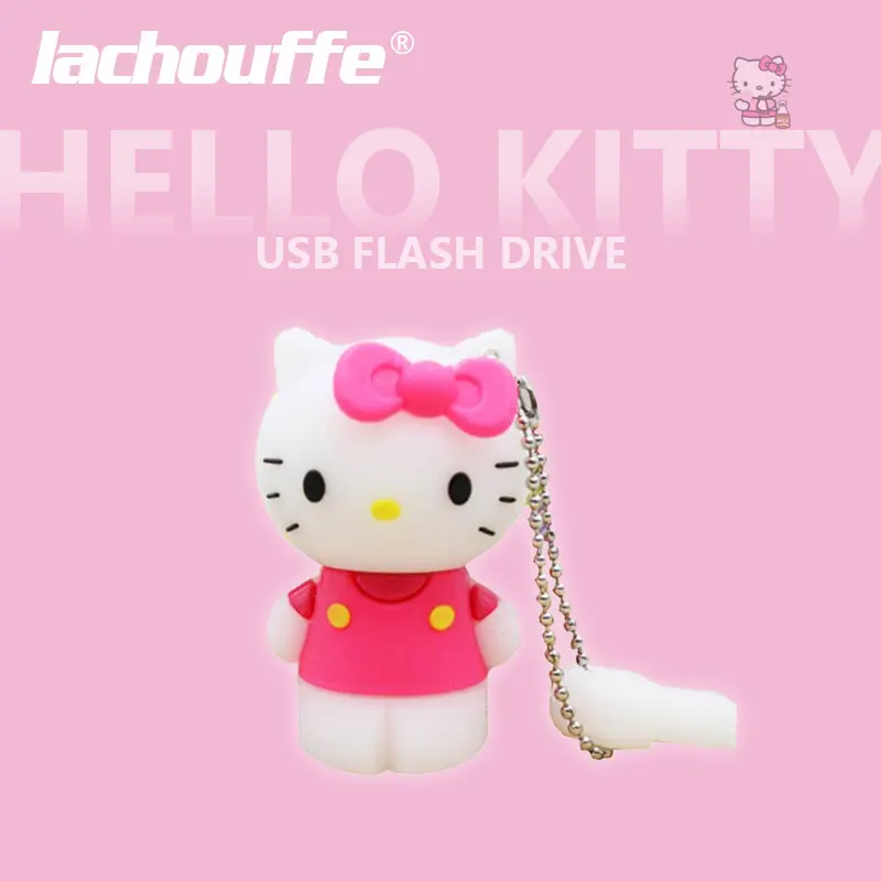 Прекрасный флеш-накопитель hello kitty, самый дешевый, 64 ГБ, 32 ГБ, Usb флеш-накопитель, милый флеш-накопитель, 4 ГБ, 8 ГБ, 16 ГБ, флэш-карты памяти, мультипликационный U диск