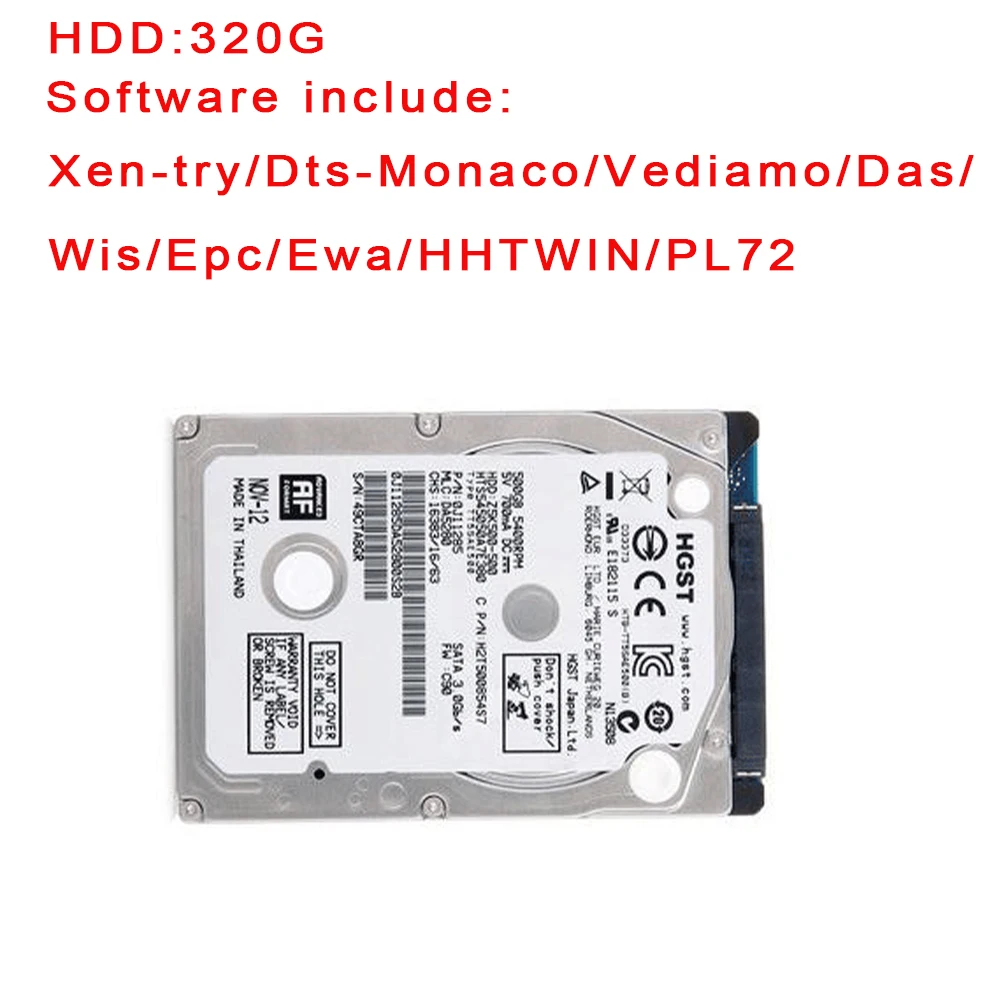 Диагностическое программное обеспечение V2021.03 для MB Star C4 C5 C6 Xen Try Dts ccc Das Vediamo WIS HHT WIN
