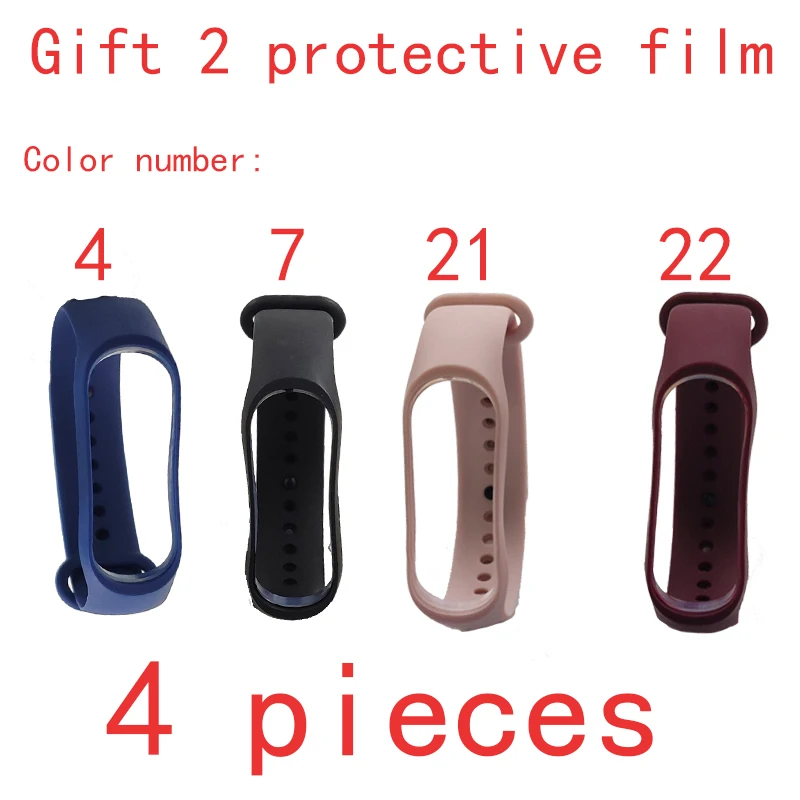 C Для xiaomi mi band 4 ремешок браслет часы силиконовый ремешок для xiaomi mi band 3 браслет mi band 4 NFC анти-потеря ремешок - Цвет: C