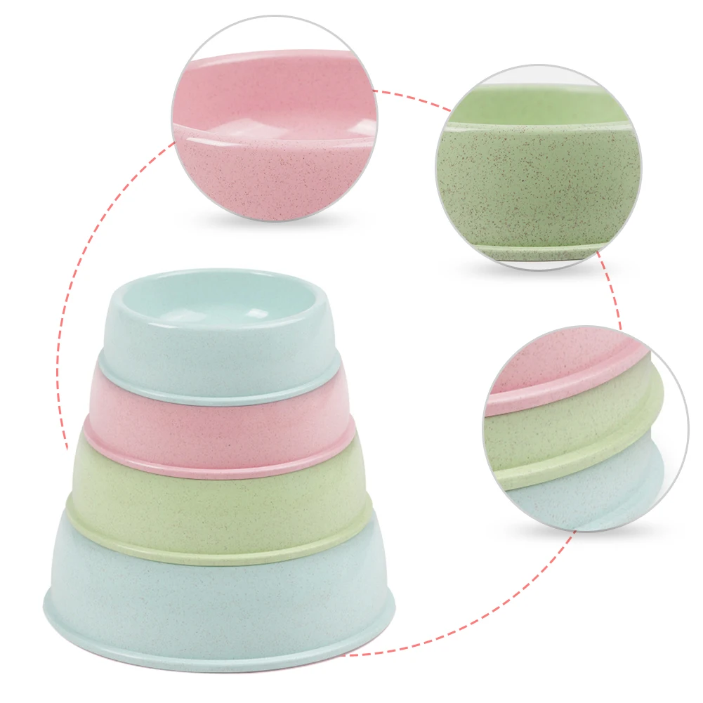 Новая популярная миска для домашних животных пшеничная соломенная корма