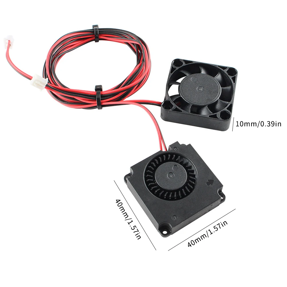 

Brushless Cooling Fan Original 4010 Fans DC 24V Extruder Hot End Fan Turbo Fan Blower Fan For Ender 3 Ender 3 Pro 3D Printer