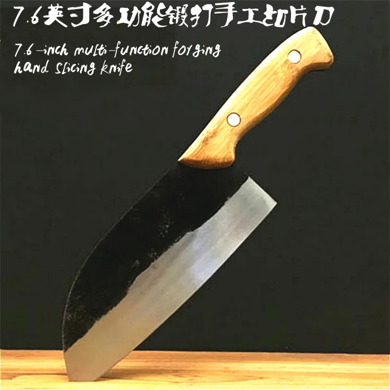 Кухонный нож DEHONG из высокоуглеродистой стали 7 6 дюйма ручной Острый кухонный с