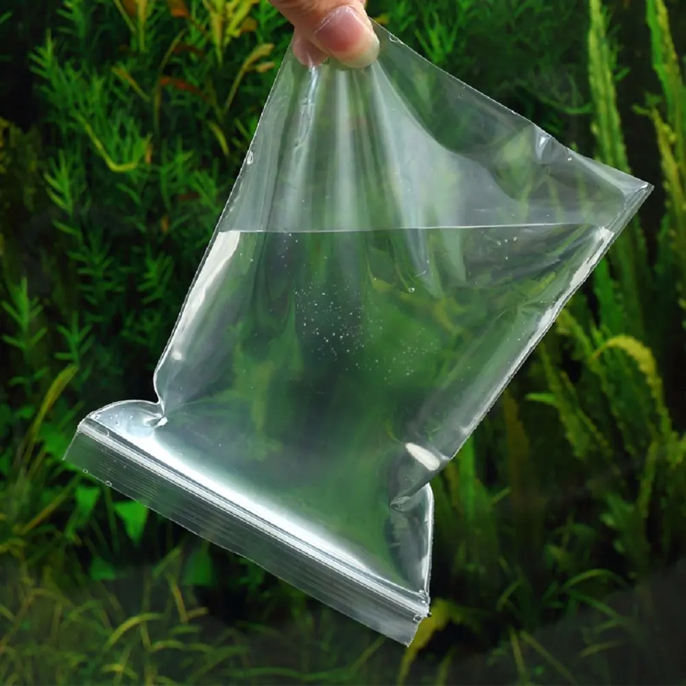 0,16 мм толстый замок на молнии пластиковый жесткий прочный Ziplock прозрачный карман