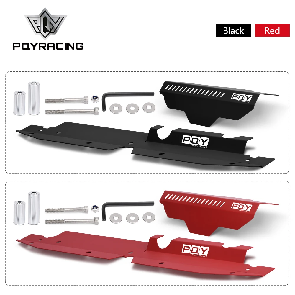 

Алюминиевый радиатор Охлаждающая пластина панель Крышка кожух + повышающий электромагнитный чехол для 08-14 Subaru Impreza WRX & STI