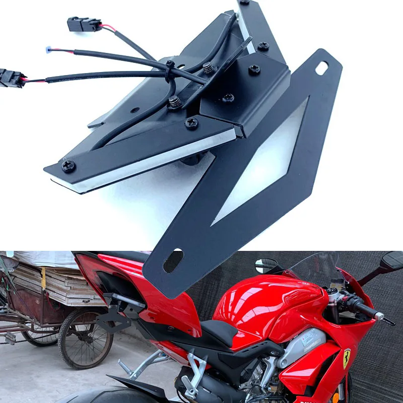 Складной задний фонарь для мотоцикла DUCATI Panigale V4 V4S V2 Тормозные Сигналы поворота