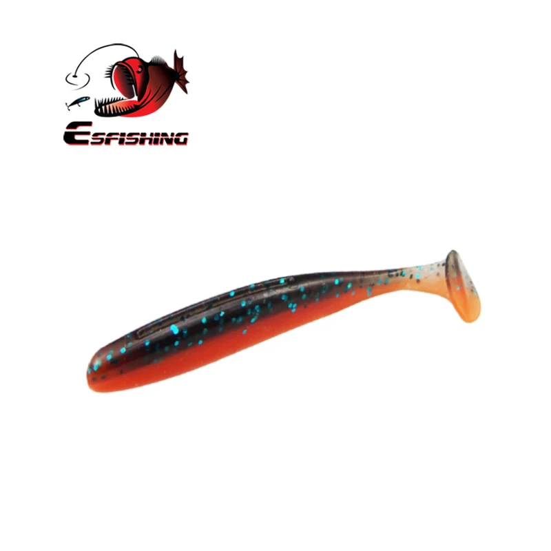 ESFISHING рыболовные приманки мягкие приманки Es Easy Shiner 50 мм 76 мм 100 мм 180 мм большие приманки для Форели Приманка Crankbait Iscas искусственные