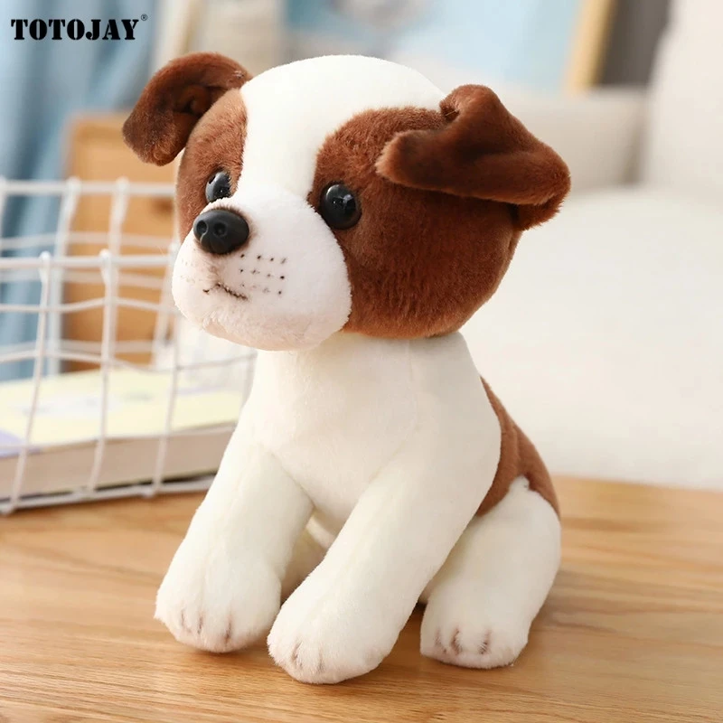 

Hot Sale Simulation Shepherd Husky Dog Plush Toy Stuffed Korea Lifelike Jack Russell Terrier Puppy Doll Home Decor Kids Gift