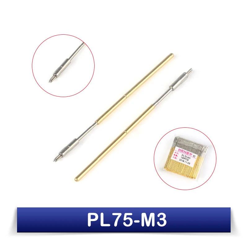 Пружинный тестовый зонд Pogo Pin PL75-A2/B1/1D/D2/E2/F1/G2/H2/J1/LM2/Q1/T2/M3 20 шт. | Обустройство дома