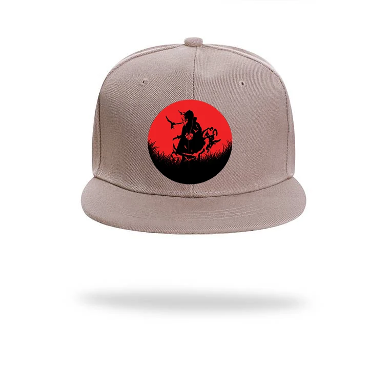 

Men's Hat Fashion Naruto Hiphop Hat Uchiha Anime Printing Caps Cool Harajuku Hats Caps Adjustable Teens Boys Multicolor Cap