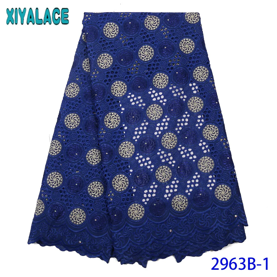Новейшая кружевная ткань 2019 тканевая сухие хлопковые кружева с камнями для