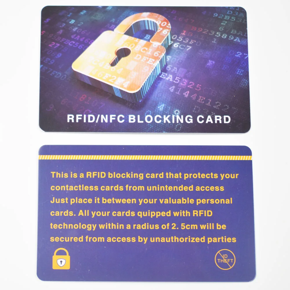 Защита для кредитных карт RFID-блокировка NFC сигналы защита паспорта кошелька |