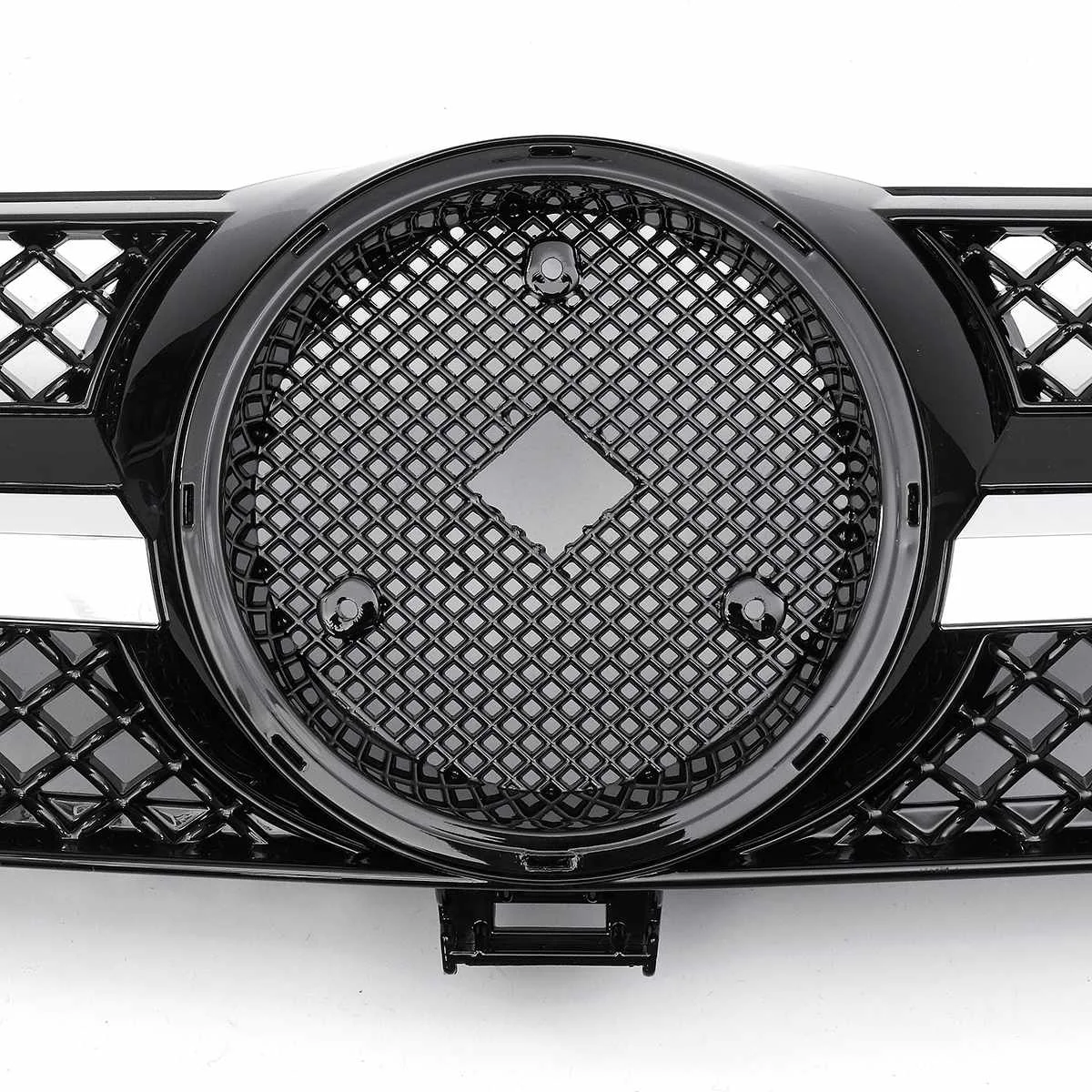 

1x Diamond Style Car Front Bumper Grille Grill Front Bumper Grill For Mercedes For Benz W219 CLS Class CLS500 SLS600 2005-2008