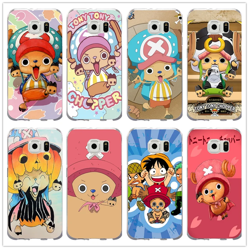 Аниме One Piece Tony Chopper для Samsung Galaxy Note 2 3 4 5 8 S3 S4 S5 Mini S6 S7 S8 S9 Edge Plus мягкие чехлы телефонов