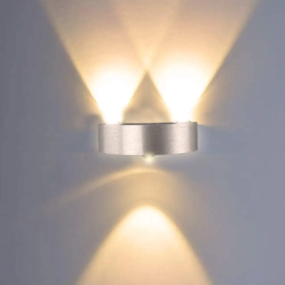 Креативная полукруглая треугольная настенная лампа для гостиной спальни