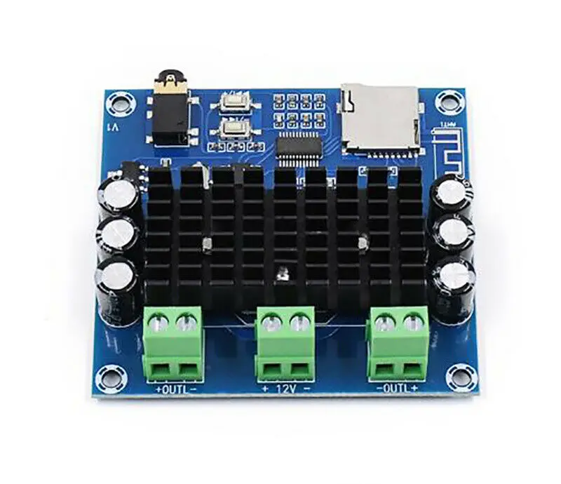TDA7297 Bluetooth 5 0 плата цифрового усилителя мощности 2*15 Вт аудио усилитель DC 12-18 в |