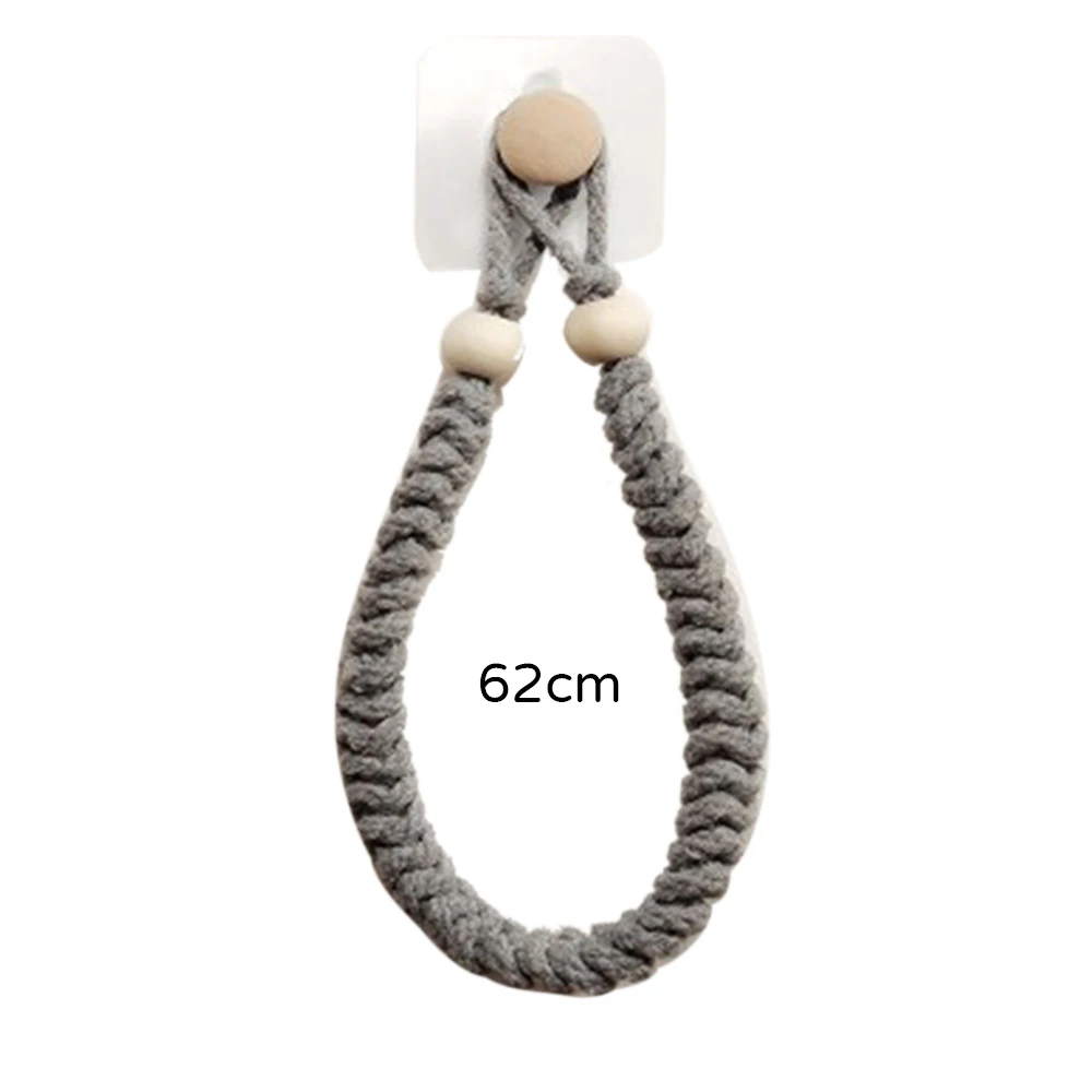 

1 Pcs Vintage Weave Towel Hanging Rope Woven Hemp Rope Toilet Paper Holder Home Supplies Bathroom Accessories