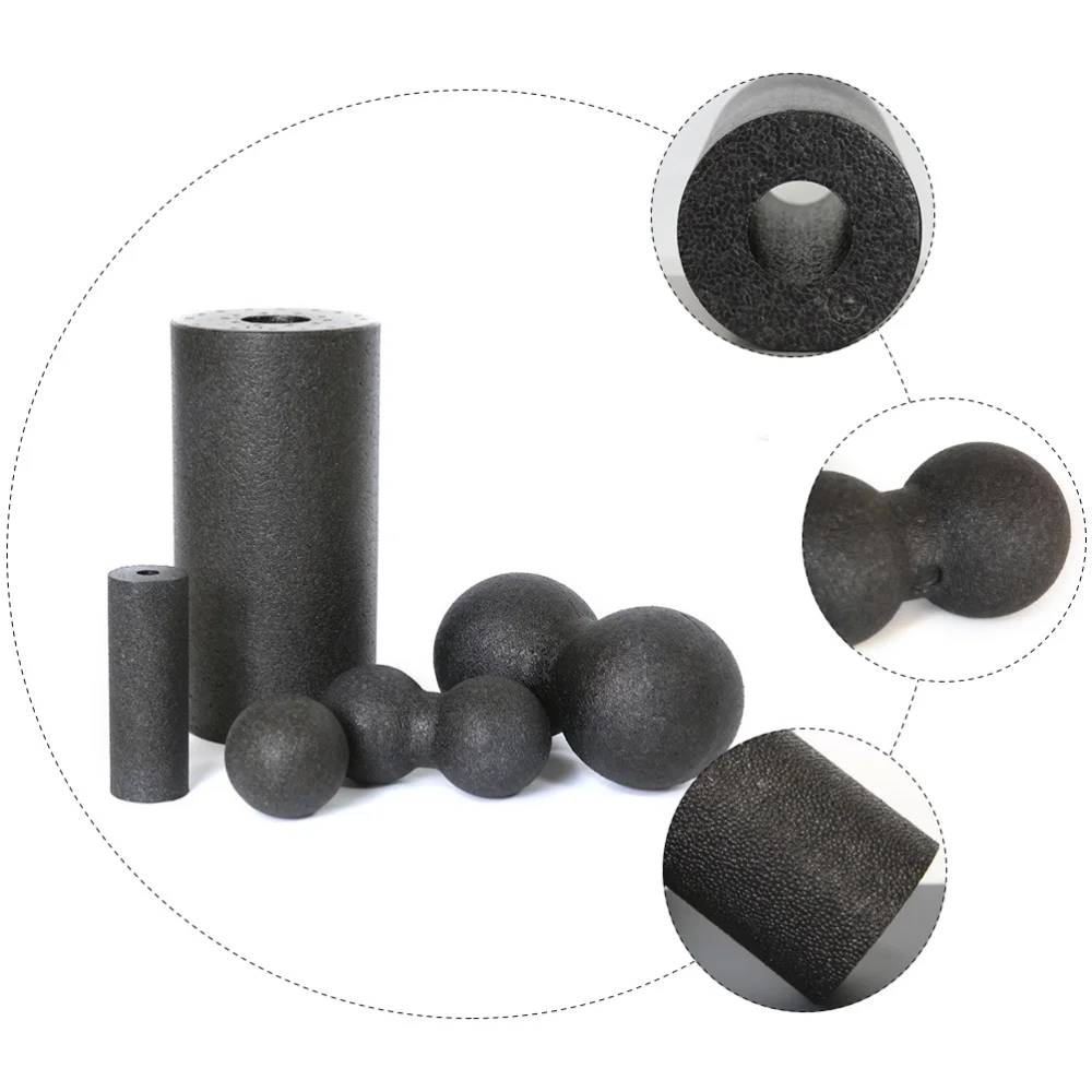 

5pcs Yoga Balls Column Cylinder Roller Therapy Yoga Accessories