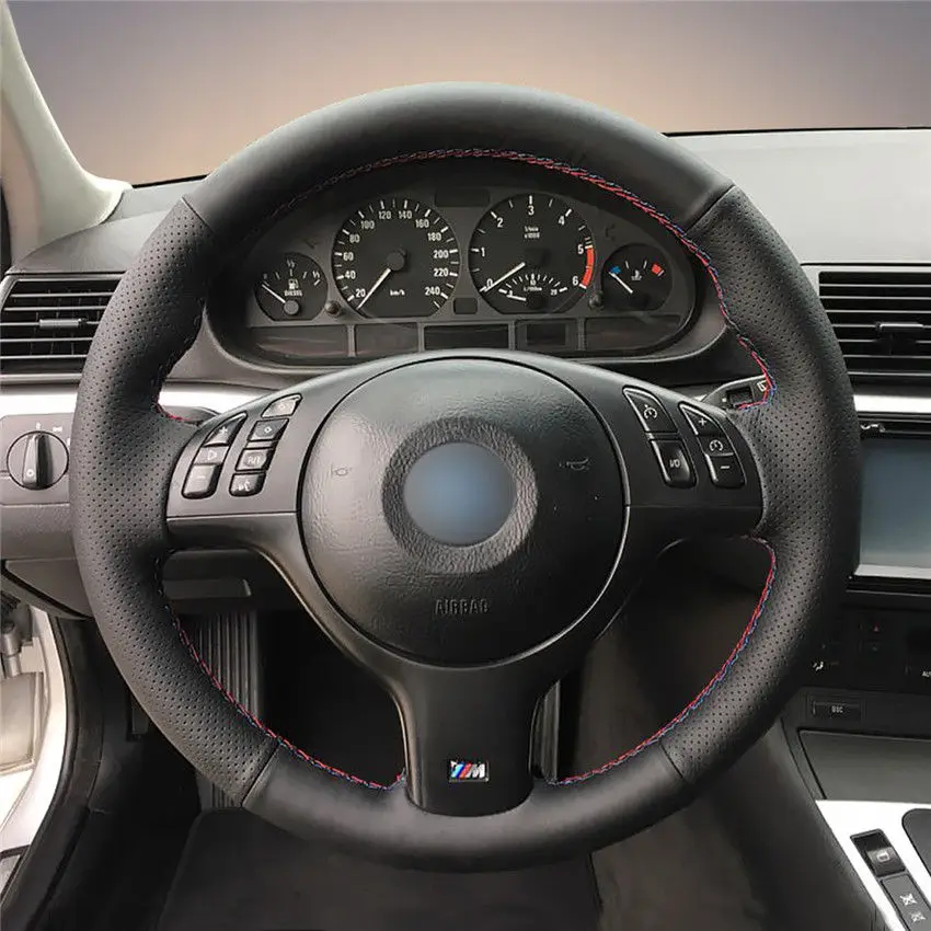 Чехол на руль для BMW E46 E39 330i 540i 525i 530i 330Ci M3 2001-2003 | Автомобили и мотоциклы