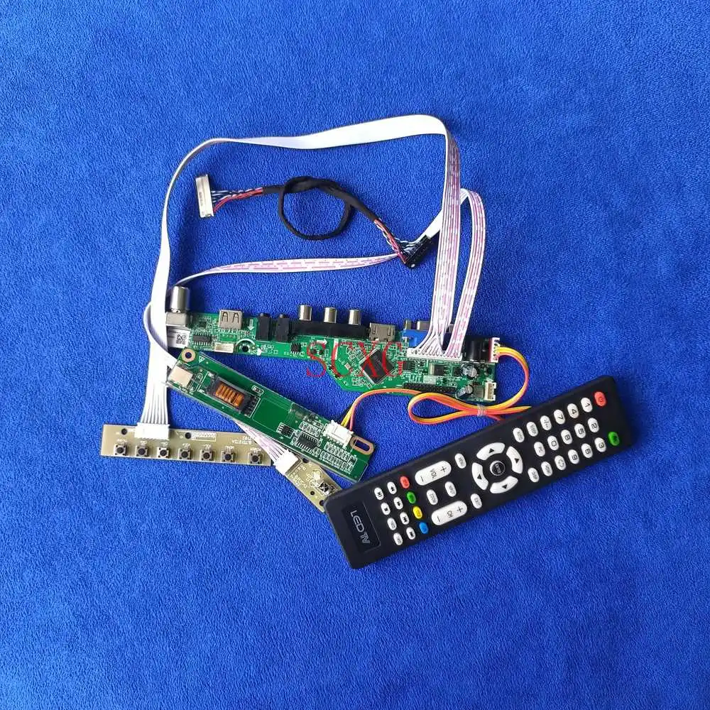 

Совместимому с HDMI USB AV VGA ЖК-дисплей монитор дисковод для N141X7/N141X9/N141XA/N141XB/N141XC 1-CCFL 1024*768 LVDS 30 Pin аналоговый комплект