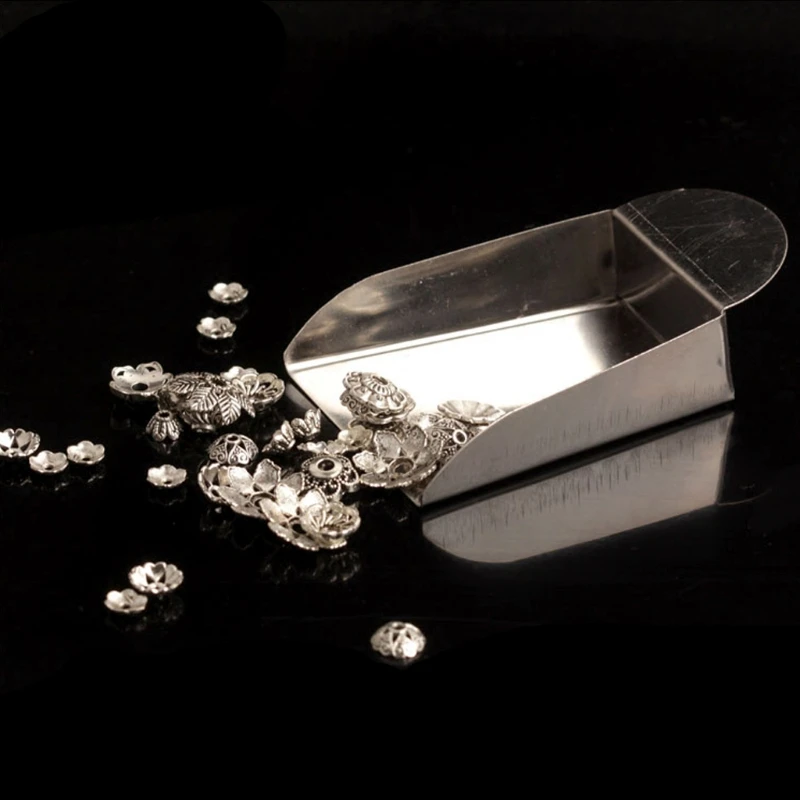 

Jewelry Shovel For Diamond Beads Pearls Gemstones Scoop Tools With Plate Handle