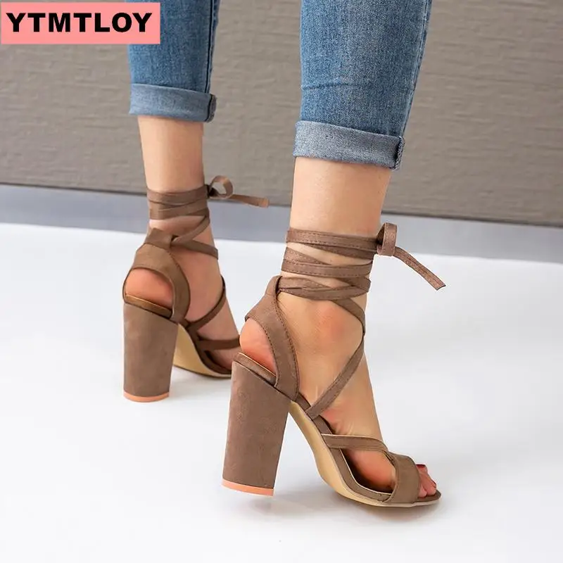 Женские сандалии на плоской подошве пляжная обувь удобные высоком толстом