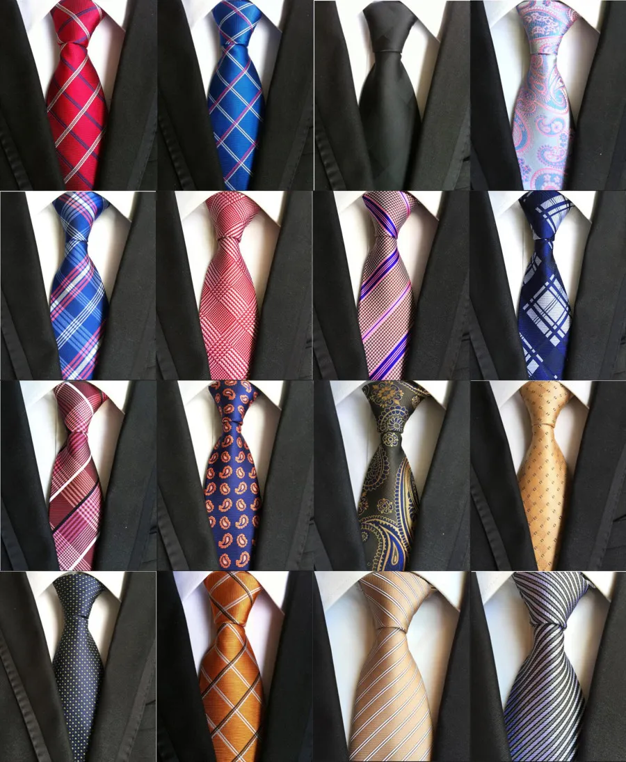 8 см галстуки в клетку с пейсли для мужчин классический деловой цветочный