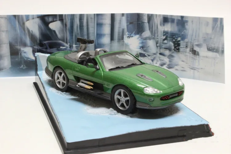 1:43 Масштаб литье сплава Модель автомобиля 007 кино XKR спортивная модель