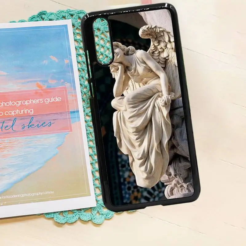 

Vintage Plaster Statue David aesthetic Art Phone Case PC for iPhone 11 12 pro XS MAX 8 7 6 6S Plus X 5S SE 2020 XR