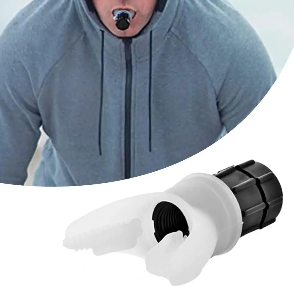 

Fitness Trainer Lung Training Equipment Silicone Breathing Mouthpiece Respirator for Household Healthy Care Decoration