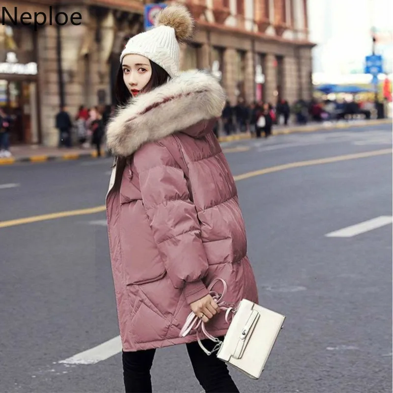 Neploe 2020 осень зима новинка свободное элегантное толстое хлопковое пальто для